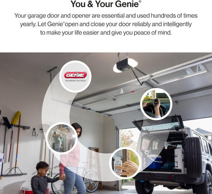 Genie QuietLift 550 0.5 HP Belt Drive Garage Door Opener