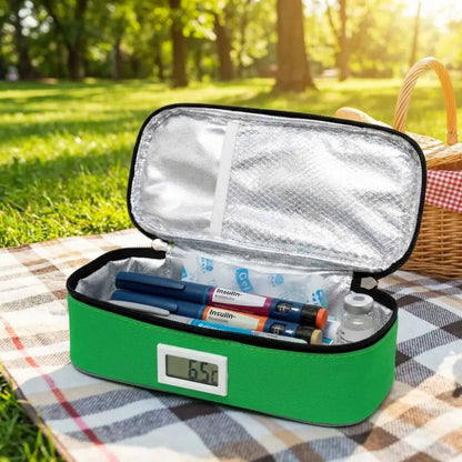 LED Display Insulin Cooling Storage Case