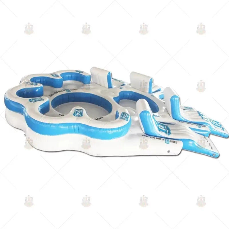 Summer Riders Crazy Water Sports Pvc Inflatable Water Floating Sofa Towable Ski Sofa Inflatable Crazy UFO Boats