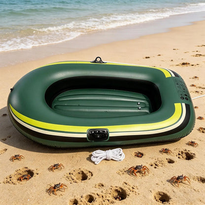 Inflatable Boat for Adults, Thickened Non-Slip Leakproof Blow Up Raft for Water Fun, Pool Lake River Beach Outdoor Summer