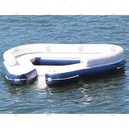 Summer Riders Crazy Water Sports Pvc Inflatable Water Floating Sofa Towable Ski Sofa Inflatable Crazy UFO Boats
