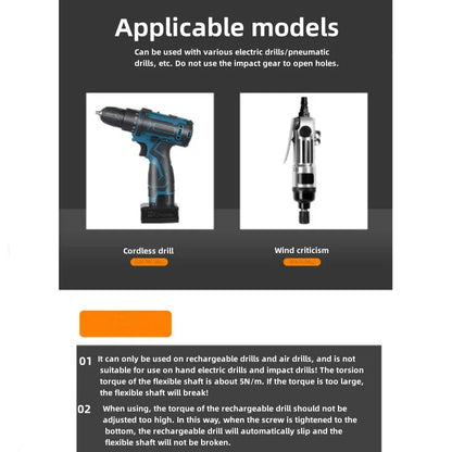 Flexible Drill Shaft Extension