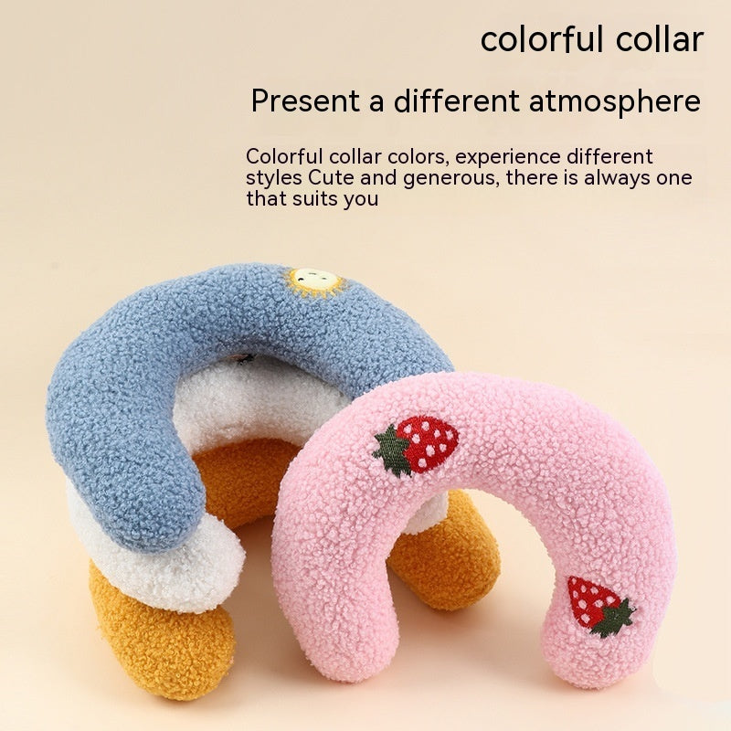 Little Pillow For Cats Fashion Neck Protector Deep Sleep Puppy