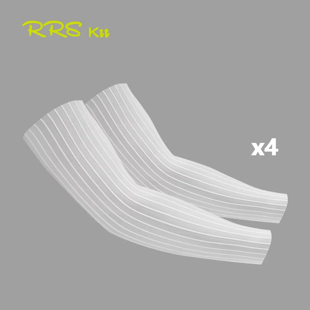Rrskit Summer Aerodynamic Cycling Sleeve Outdoor Sun Protection UV Sports Sleeve Breathable Cycling Arm Protectors