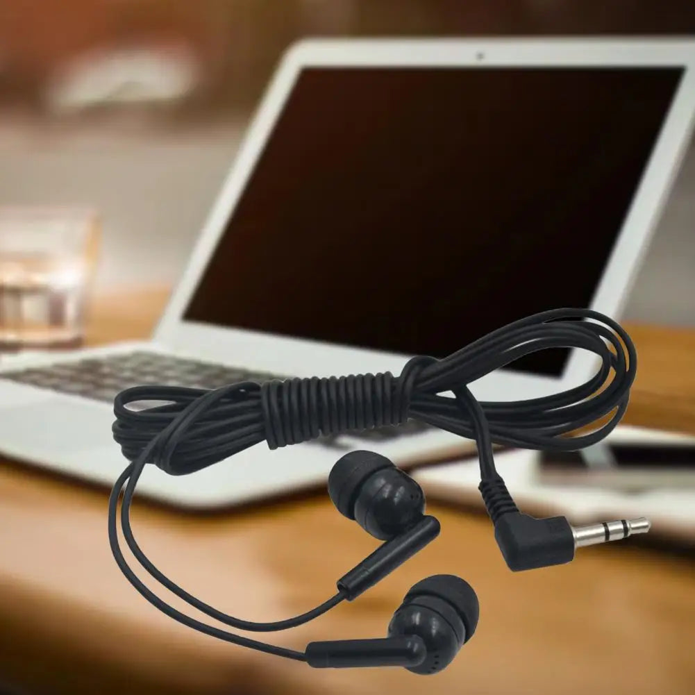 102 Wired Earphone Gaming Clear Ergonomic PVC 3.5mm Moving Coil In-ear Earbud Headphone for Phone