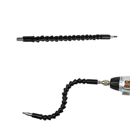 200-300mm hexagonal handle black soft shaft hand drill screwdriver head universal joint extend connect rod Power tool accessory
