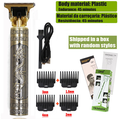 T9 Electric Hair Clipper 0mm Precision Beard & Body Trimmer