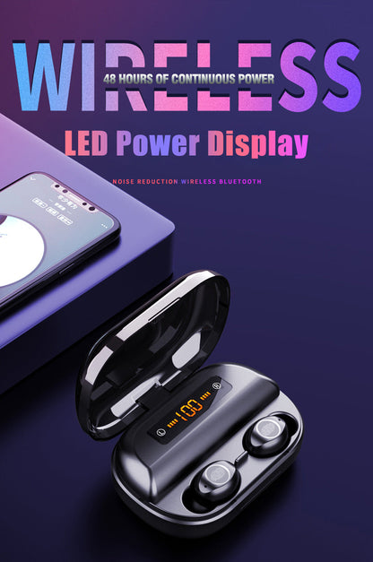 Portable wireless earphones