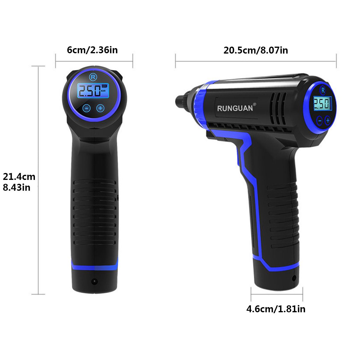 Cordless Power Portable Multi-use Auto Home Inflator Electric Vehicle