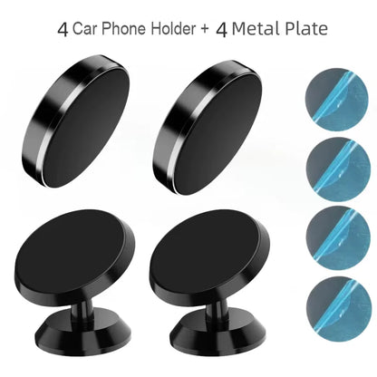 Magnetic Car Phone Holder Universal Magnetic Mount Bracket Stick on Car Dashboard Wall for iPhone Xiaomi Huawei Phone Car Holder