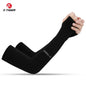X-TIGER Cycling Arm Summer Ice Cloth Cycling Sleeves Sun Protection Unisex Breathable Running Volleyball Sleeves Outdoor
