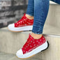 Fashion Pattern Canvas Women Sneakers Casual Sport Shoes