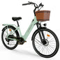 CYSUM X-City women e bike - 26 inch aluminum, 250w 10Ah, speed 25km/h,