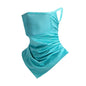 Fishing Sun Protection Face Mask Breathable Summer Cooling Unisex Neck Gaiter Ear-Hanging Triangle Scarf Cycling Face Cover