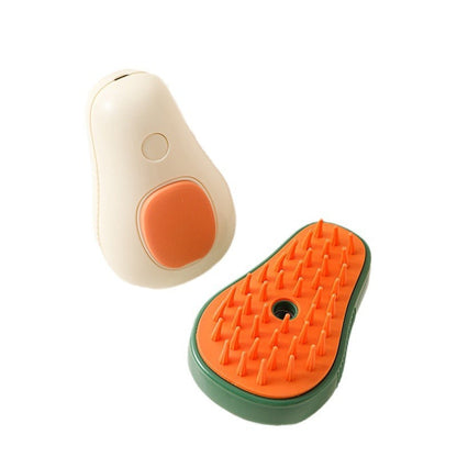 Steamy Cat Brush Cat Dog Grooming Comb Electric Self Cleaning Steam