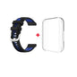 Sport Run Silicone Strap Band / Transparent Case for Samsung Galaxy Fit 3 Replacement Strap