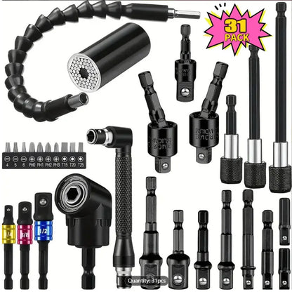 Flexible Drill Extension Set