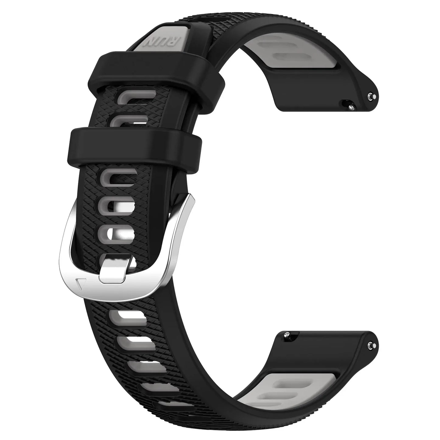 Sport Run Silicone Strap Band / Transparent Case for Samsung Galaxy Fit 3 Replacement Strap