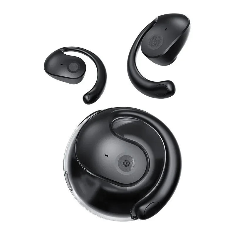 AI Translation Bluetooth 5.3 Ear-Hook Earbuds - 144 Languages
