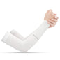 Summer Sun Protection Sleeves Men Women Ice Silk Cycling Driving Cool Arm Warmers Elastic Anti-Sunburn Outdoor Hiking Arm Cover