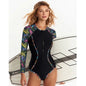 Mesh Sleeve Sexy Swimsuit Women Summer Bathing Suit Bikini Set Long Sleeve Swimwear Beach Swimming Suit For Female Купальник