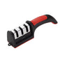 4-Segment Knife Sharpener Knife Sharpeners for Kitchen Knives Stainless Steel Three-Purpose Sharpening Stone for Kitchen Tools