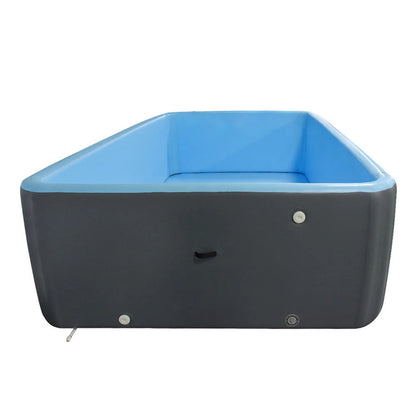 5x3x1.2m Square Inflatable Pool, Custom-made with Reinforced Mesh, for Summer Fun in The Backyard for Adults and Families