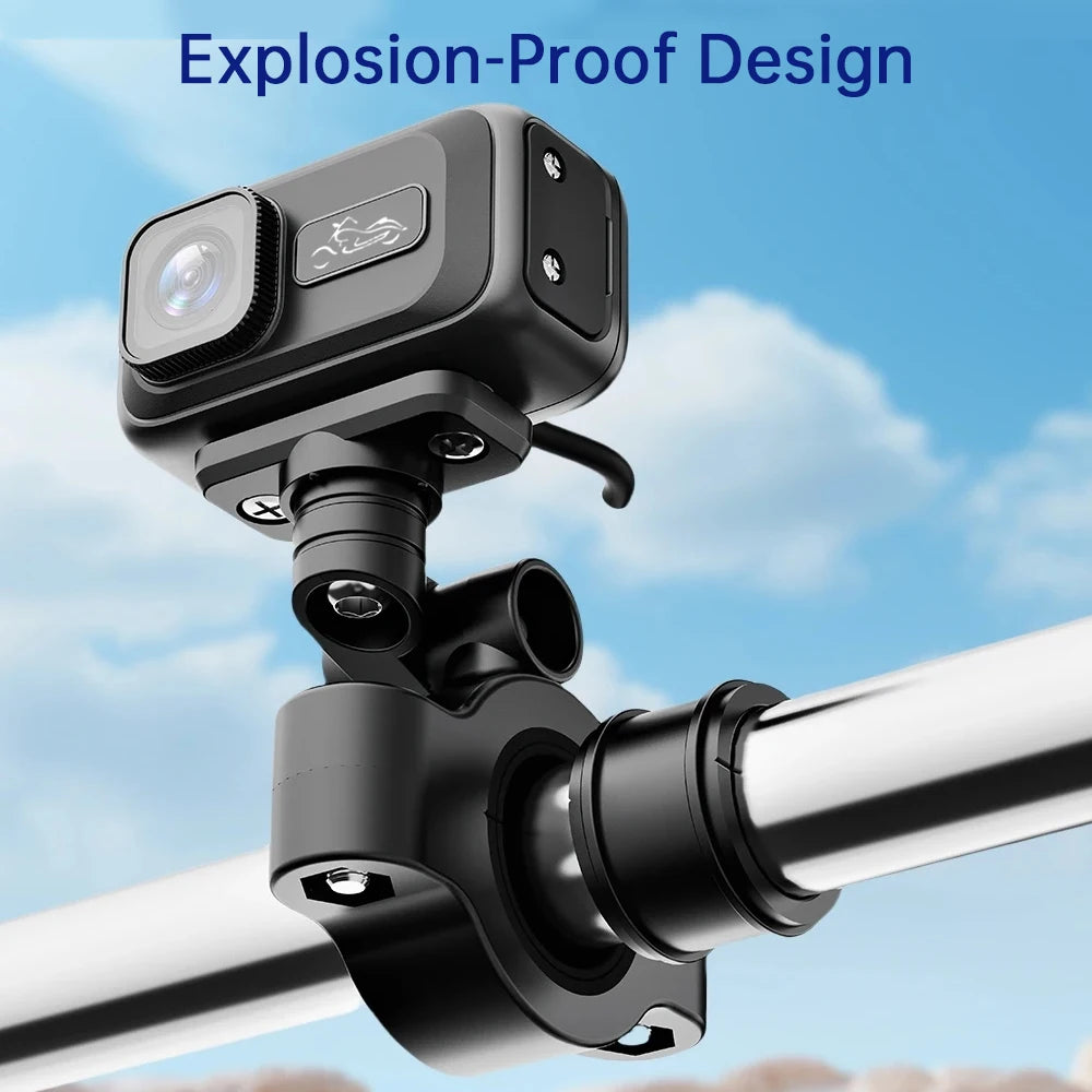 2K Motorcycle Dash Cam CSMT100 with WiFi APP IP65 Waterproof