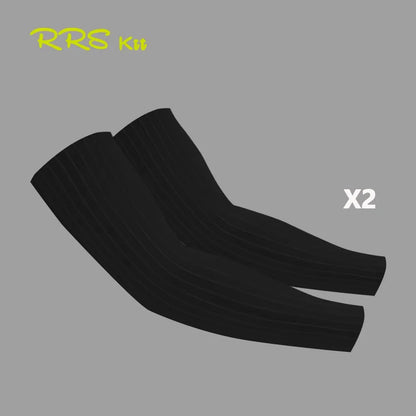 Rrskit Summer Aerodynamic Cycling Sleeve Outdoor Sun Protection UV Sports Sleeve Breathable Cycling Arm Protectors