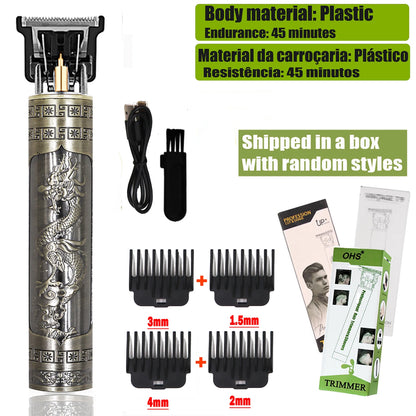 T9 Electric Hair Clipper 0mm Precision Beard & Body Trimmer