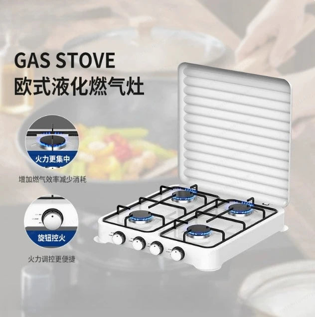 Cookware Accessories 4 Burners Electric Gas Stove with Oven Small Kitchen Appliances Professional Manufacturer