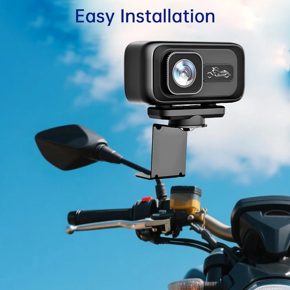 2K Motorcycle Dash Cam CSMT100 with WiFi APP IP65 Waterproof
