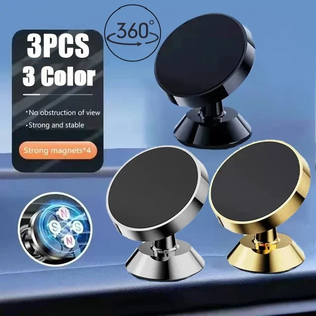 Magnetic Car Phone Holder Universal Magnetic Mount Bracket Stick on Car Dashboard Wall for iPhone Xiaomi Huawei Phone Car Holder
