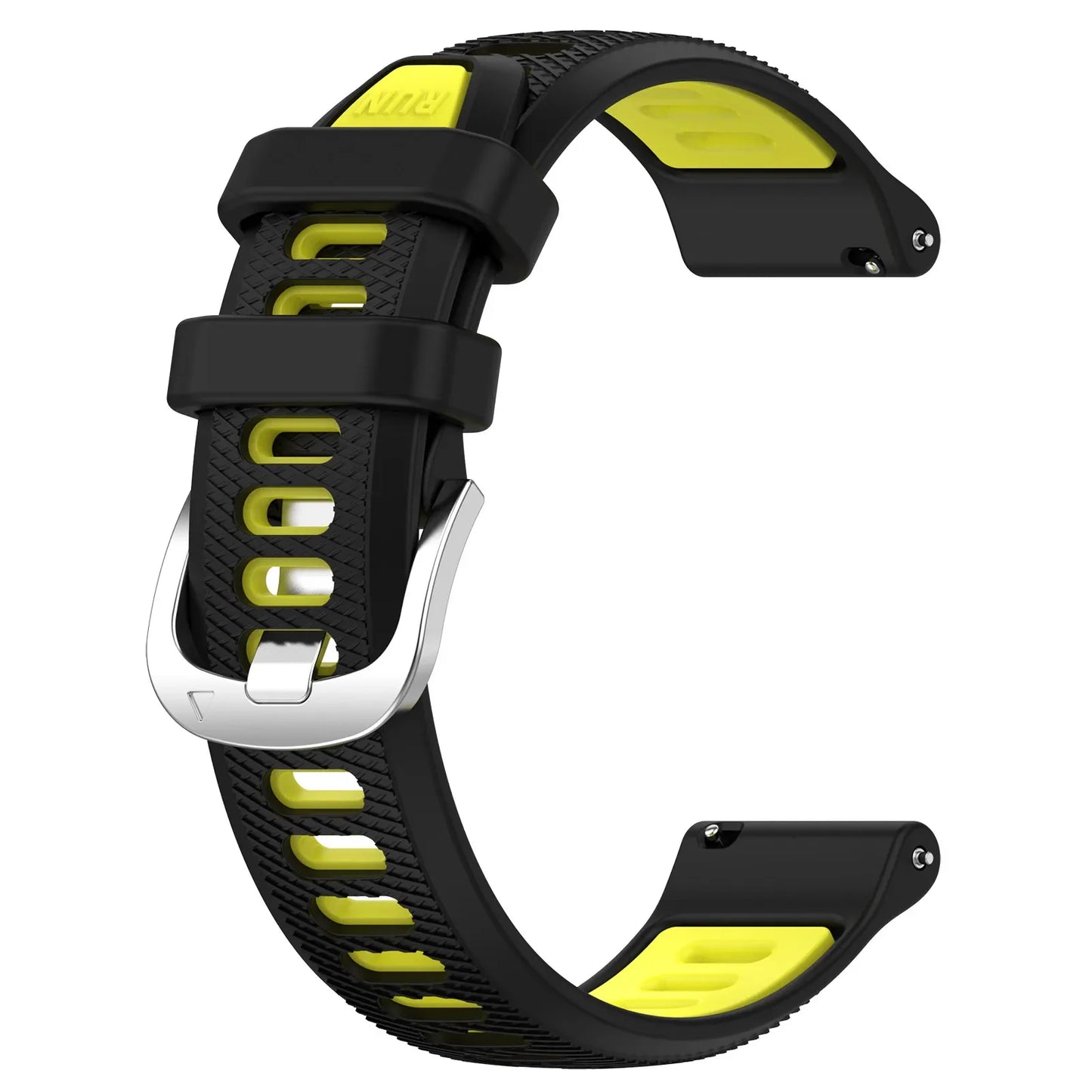 Sport Run Silicone Strap Band / Transparent Case for Samsung Galaxy Fit 3 Replacement Strap
