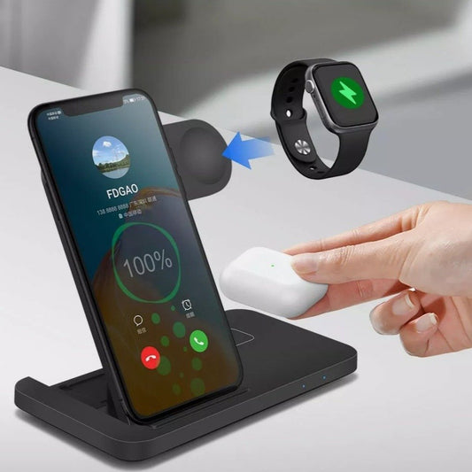Ninja Dragons 3-in-1 Wireless Foldable Charging Station