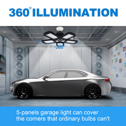 100W LED Garage Light - 12000LM 6500K