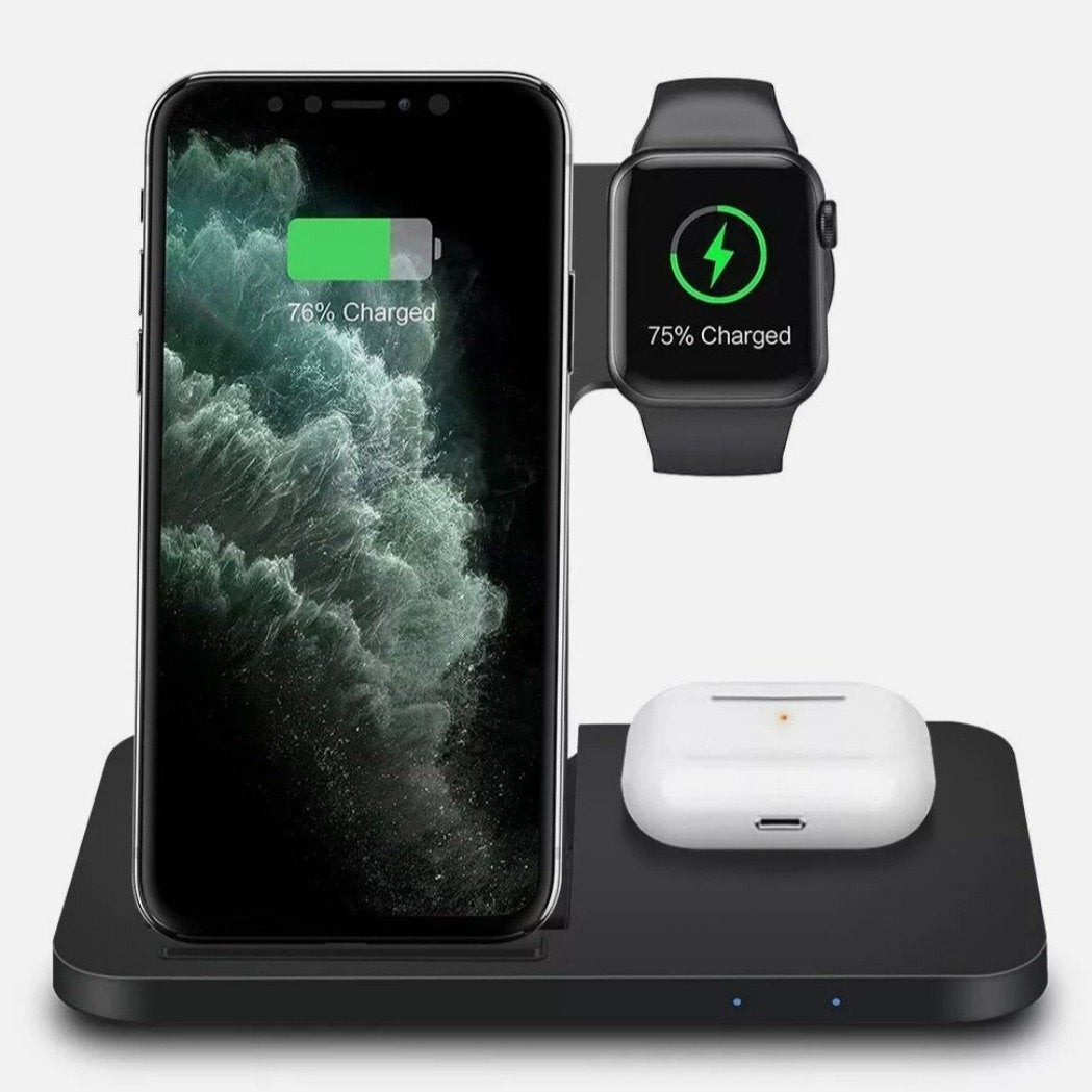 Ninja Dragons 3-in-1 Wireless Foldable Charging Station