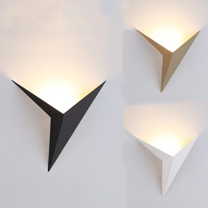 Wall Lamp Modern Minimalist Triangle Shape