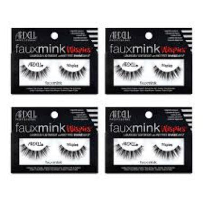 ARDELL Fauxmink Wispies, Luxuriously Lightweight With Invisiband Lashe