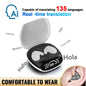 AI Translation Bluetooth 5.3 Earbuds - 135 Languages