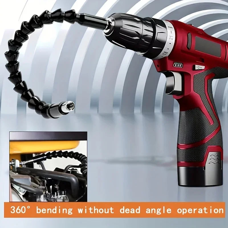 Flexible Drill Extension Rod