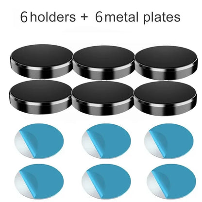 Magnetic Car Phone Holder Universal Magnetic Mount Bracket Stick on Car Dashboard Wall for iPhone Xiaomi Huawei Phone Car Holder