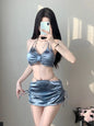 Women's Elegant Thin Strap Bikini Set Sexy Push Up Swimsuit Summer Beachwear Holiday Hot Spring Suit
