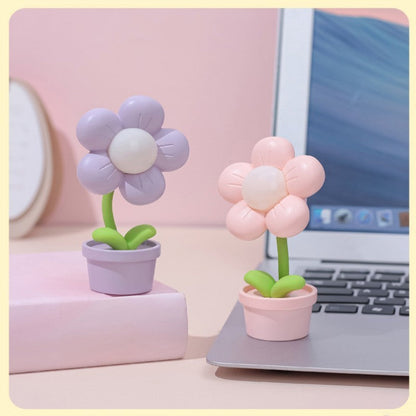 Mini Flower Small Night Lamp Cute Atmosphere Bedside Creative Home