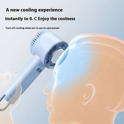 2024 Summer Gadget Handheld Turbo Jet Fan Mini Portable Ice Cold Fan