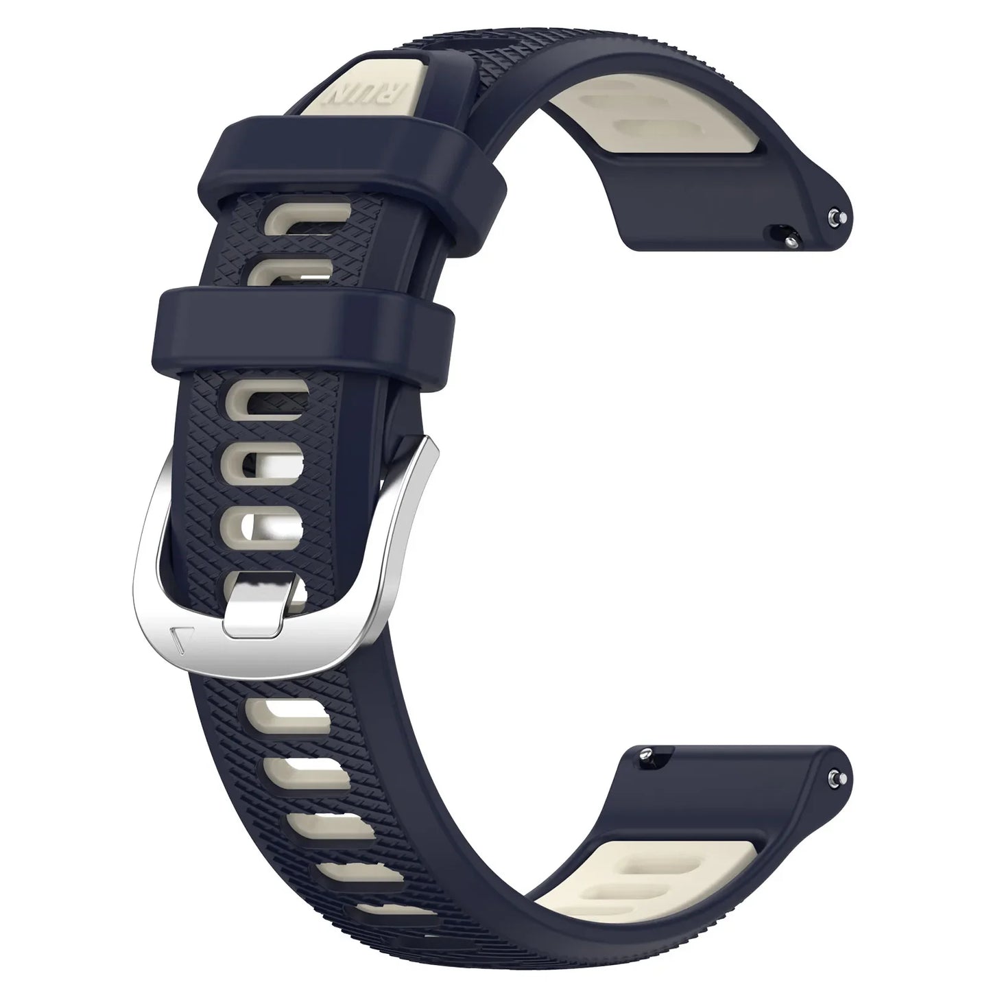 Sport Run Silicone Strap Band / Transparent Case for Samsung Galaxy Fit 3 Replacement Strap