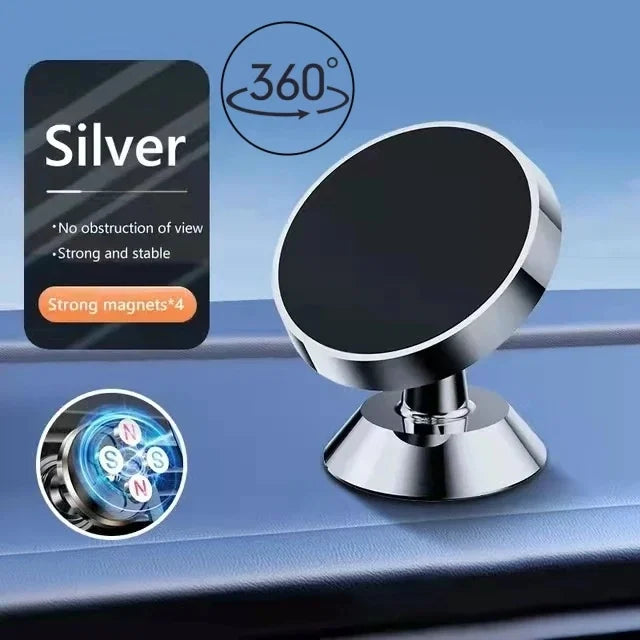 Magnetic Car Phone Holder Universal Magnetic Mount Bracket Stick on Car Dashboard Wall for iPhone Xiaomi Huawei Phone Car Holder
