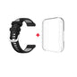 Sport Run Silicone Strap Band / Transparent Case for Samsung Galaxy Fit 3 Replacement Strap
