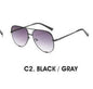 Women's Fashion Metal Sunglasses