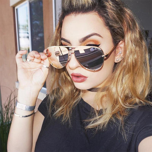 Fashion sunglasses Metal Women Sunglasses High qualit Brand Designer